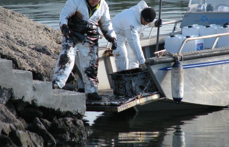 Oil spill response and marine pollution cleanup operations