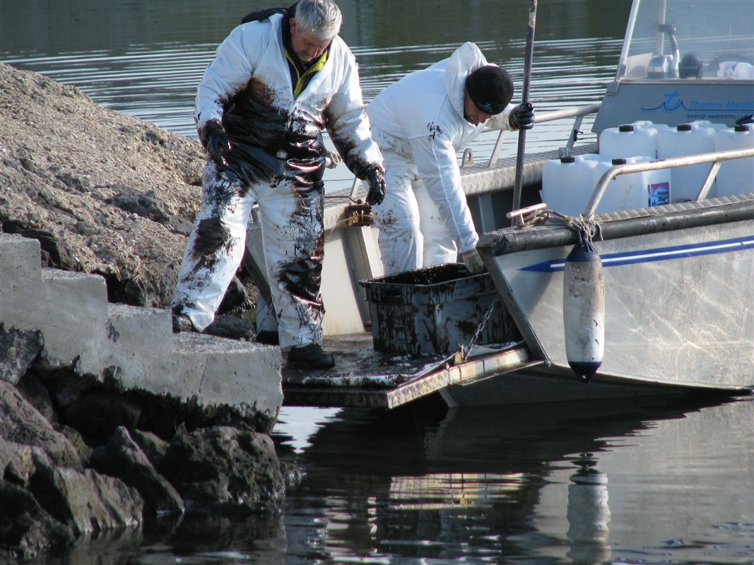 Oil spill response and marine pollution cleanup operations